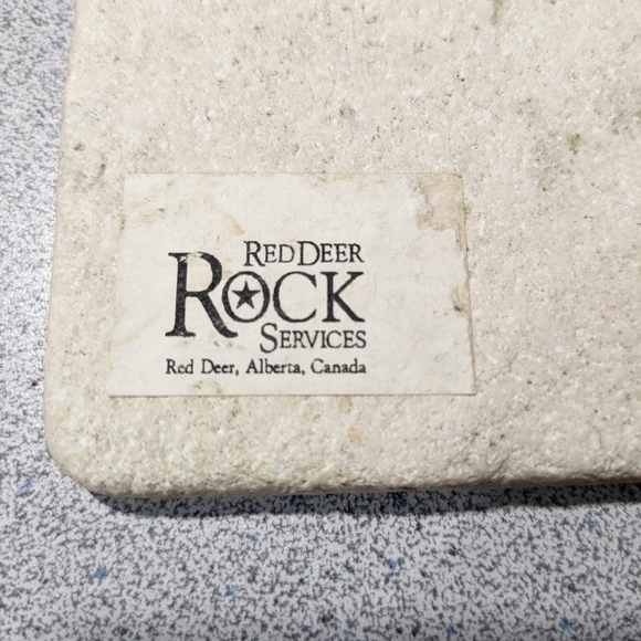 Red Deer Rock Services Ceramic stone texture tile with quote - Picture 5 of 6